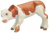 bullyland 62710 cielę fridolin łaciate 5cm