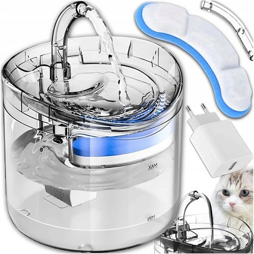 POIDŁO DLA ZWIERZĄT AUTOMATYCZNE DLA PSÓW KOTÓW 1800ML FONTANNA WODNA na Arena.pl