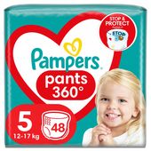PAMPERS Pieluchomajtki PANTS 5 pieluszki 48 szt
