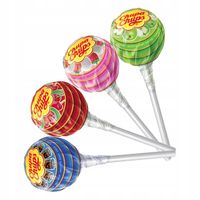 ZESTAW CHUPA CHUPS lizaki owocowe MIX smaków 50 szt + 5 GRATIS!