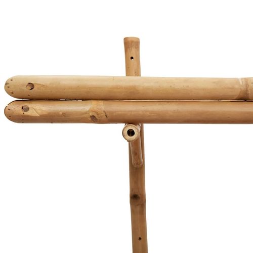 Półka ścienna z półką Brązowy 75 x 26 x 60 cm Bambus na Arena.pl