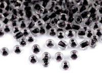 ROKAIL KORALIKI SZKLANE 6/0 CZARNE 4MM 200SZT