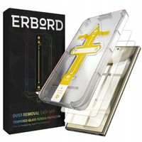 2x Szkło Hartowane 9H do SAMSUNG GALAXY S24 ULTRA z ramką do montażu szybka