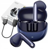 2 x BEZREWODOWE SŁUCHAWKI DOUSZNE QCY HT 10 PRO ANC BLUETOOTH 5.3 IPX5 USB-