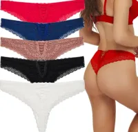 Majtki Damskie Bawełniane Figi Wygodne koronka Seksowne koronkowe