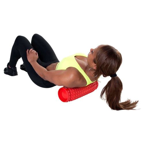 Pure2Improve Dmuchany Wałek Do Masażu, Czerwony na Arena.pl