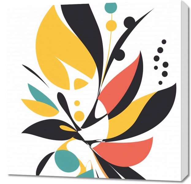 Obraz 70x70cm Radosny Bujak zdjęcie 1