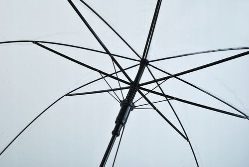 Parasolka przezroczysta biała na Arena.pl