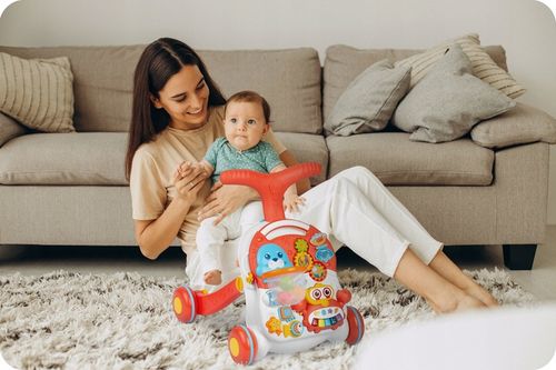 CHODZIK PCHACZ INTERAKTYWNY STOLIK EDUKACYJNY 5W1 na Arena.pl