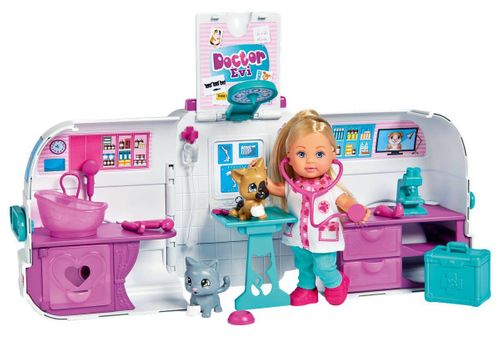 SIMBA Ambulans 2w1 Lalka Evi + Akcesoria na Arena.pl