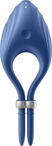 satisfyer duelist - pierścień silikonowy regulowany, wibracyjny ipx7 na Arena.pl