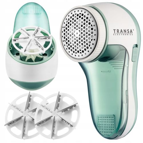 Golarka do SWETRÓW UBRAŃ TKANIN Bezprzewodowa Zielona USB 8W 2 x na Arena.pl