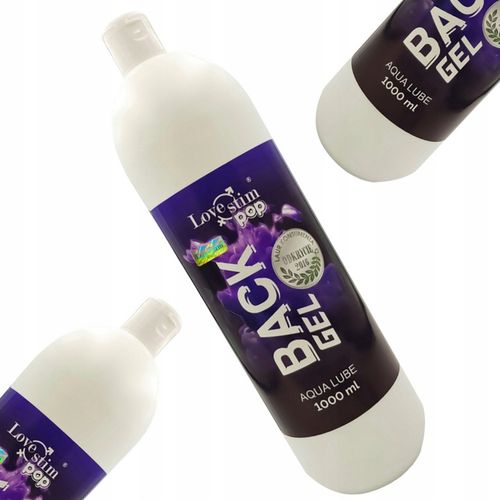 Doskonały żel analny na bazie wody aż 1000ml 1litr na Arena.pl