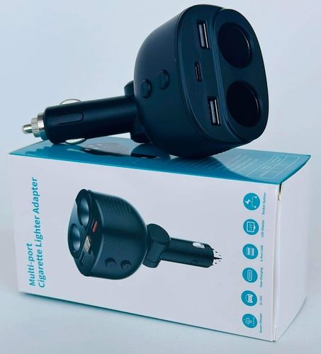 M.Tacho Rozgałęźnik/Rozdzielacz USB 12/24V|2 x USB|2 x zaplnicz|1 x USB-C na Arena.pl