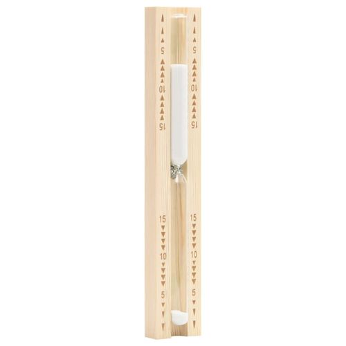 Klepsydra do sauny, 15-minutowa, lite drewno sosnowe na Arena.pl