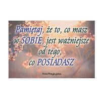Pamiętaj Anna Przybylska - magnes szklany