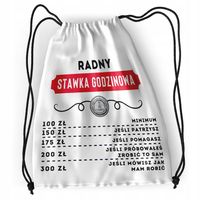 Plecak Sportowy Szkolny Radnego Worek Torba Z Nadrukiem Ze Zdjęciem