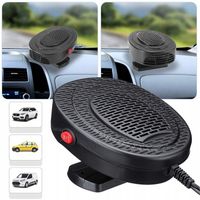 PRZENOŚNY PODGRZEWACZ SAMOCHODOWY, ODMRAŻACZ I ODMRAŻACZ DO PRZEDNIEJ SZYBY