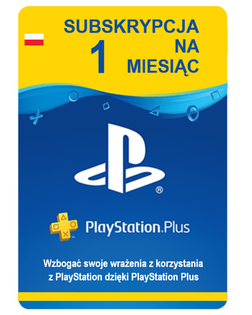 PlayStation Plus - 1 miesiąc PS5 PS4 PS3 PSP Vita PSN