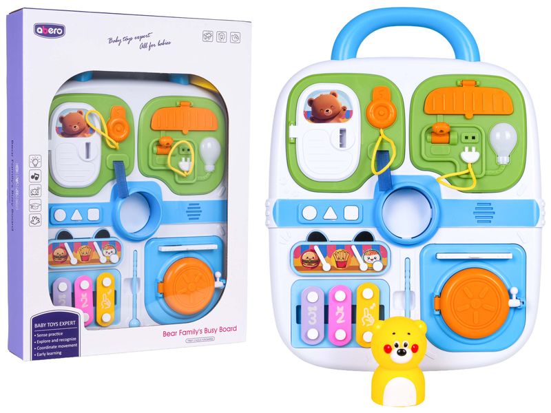 Wielofunkcyjna Walizka Niebieska zdjęcie 2