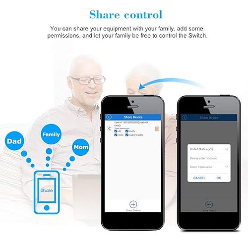 Inteligentny przełącznik światła inteligentny dom WiFi na Arena.pl