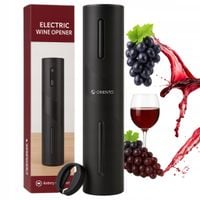 KORKOCIĄG ELEKTRYCZNY DO WINA NA BATERIE AUTOMATYCZNY OTWIERACZ OBCINACZ