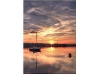 50X70CM WIDOK DREWNIANEGO POMOSTU OBRAZ PION ŚCIAN