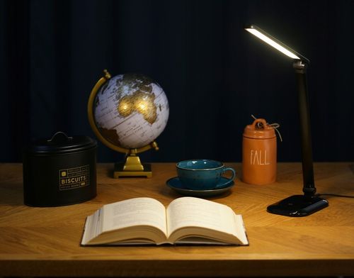 LAMPKA BIURKOWA BIURKO LED NOCNA SZKOLNA DOTYKOWA na Arena.pl