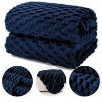 KOC ŚWIĄTECZNY 160X200 NARZUTA NA ŁÓŻKO NA KANAPĘ MIĘKKI PLED Z MIKROFIBRY