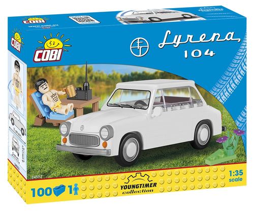 Cobi Klocki Youngtimer Collection Syrena 104 + figurka na Arena.pl