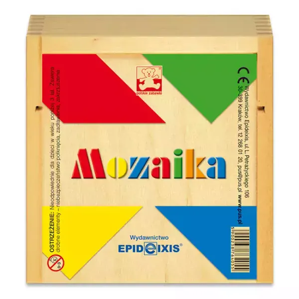 Mozaika w drewnianym pudełku zdjęcie 1