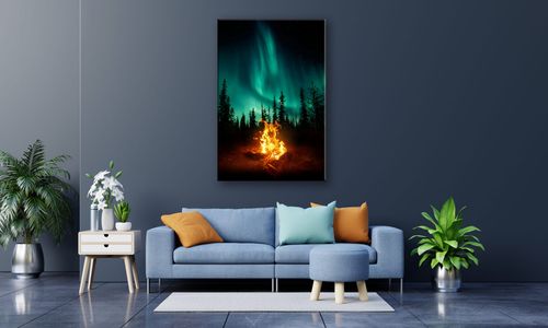 OBRAZ NA PŁÓTNIE PROSTOKĄTNY - Zorza na Arena.pl