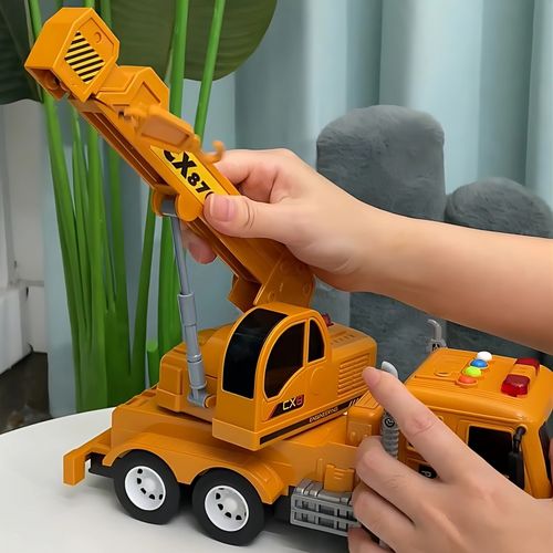 WOOPIE Interaktywny Dźwig z Ruchomym Hakiem Ciężarówka 1:14 na Arena.pl