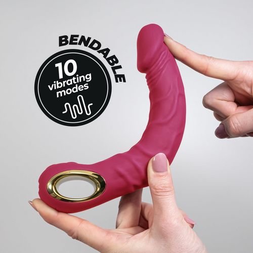 crushious magnus bend flexible vibrator pink na Arena.pl