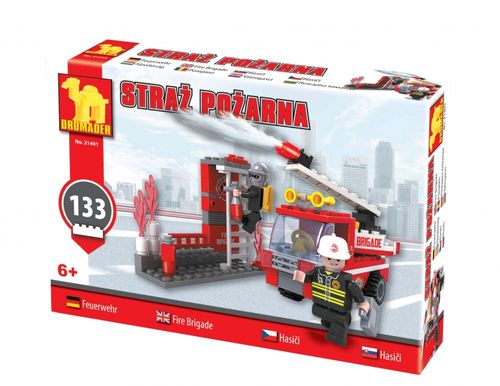 KLOCKI STRAŻ POŻARNA 133 ELEMENTY na Arena.pl