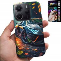 ETUI DO XIAOMI NOTE 14 4G - LUKSUSOWE SAMOCHODY SUPER AUTA WZORY