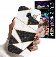 ETUI CASE DO SAMSUNG A5 2017 - MARMUREK GEOMETRIA WZORY DLA KOBIET