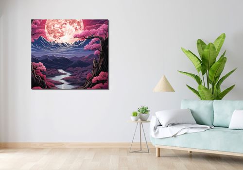 Obraz 100x90cm Różowa Kraina Marzeń na Arena.pl