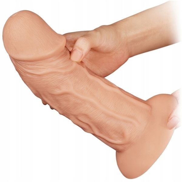 OGROMNE DILDO 6,6 cm ŚREDNICY MEGA GRUBY PENIS XXL SEX DONG zdjęcie 1