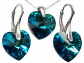 KOMPLET BIŻUTERII Z KRYSZTAŁAMI SWAROVSKI S14mm