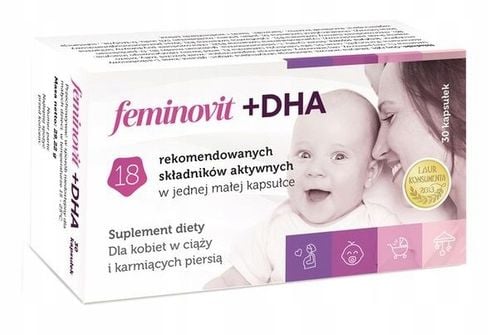 Feminovit + DHA 30 kapsułek na Arena.pl