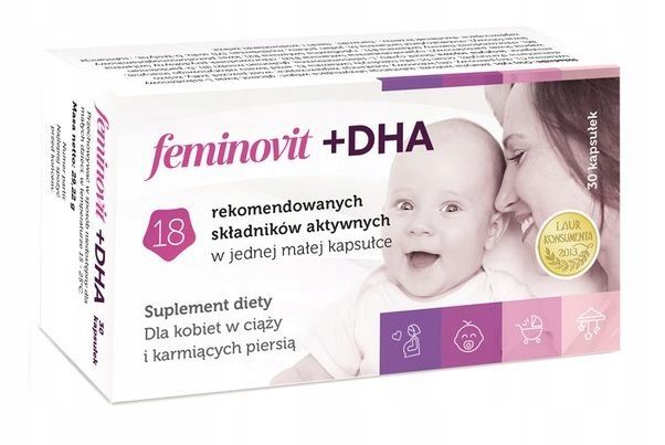 Feminovit + DHA 30 kapsułek zdjęcie 2