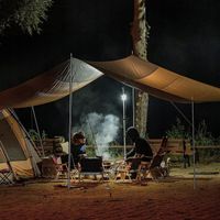 2X TELESKOPOWY MASZT NAMIOTOWY, DO MARKIZY, PLANDEKI, DRĄŻKI NAMIOTOWE 2M