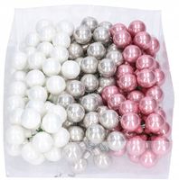 BOMBKI SZKLANE DO STROIKÓW NA DRUCIKU CHOINKOWE BOMBKA 2cm 144szt