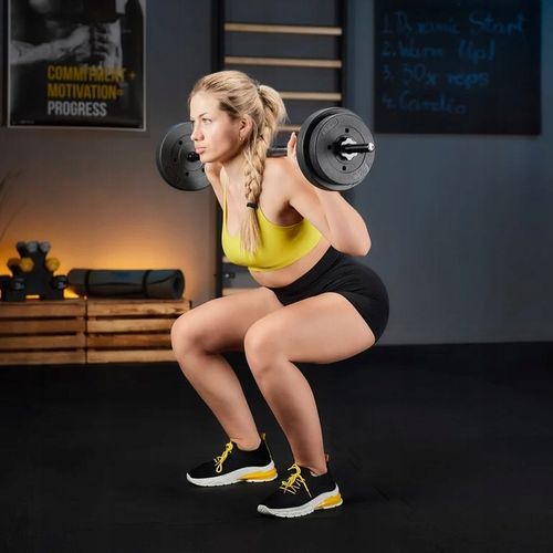 Gryf lekko łamany sztanga 120 cm 25 mm stalowy do ćwiczeń Trex Sport na Arena.pl