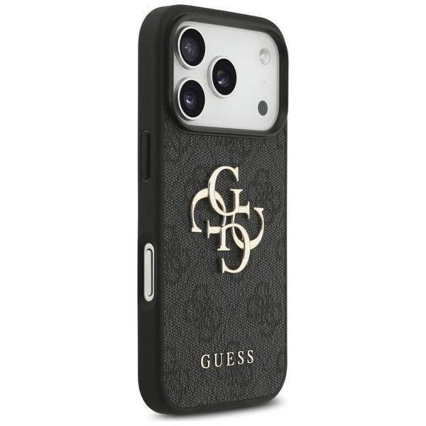 Etui Guess 4G Big Logo do iPhone 17 Pro czarny zdjęcie 4