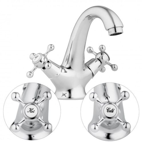 Bateria umywalkowa stojąca kran retro na Arena.pl