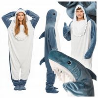 Koc rekin bluza śpiwór kocobluza kostium miły ciepły rozmiar