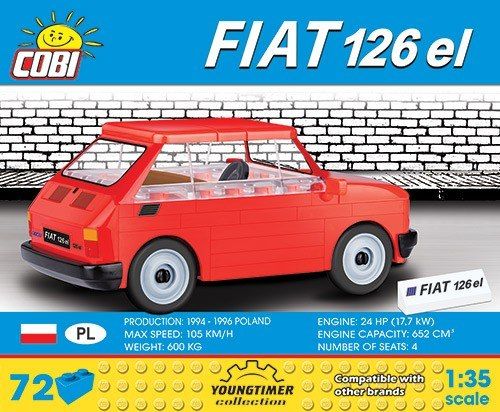Klocki Youngtimer Collection Fiat 126p el na Arena.pl
