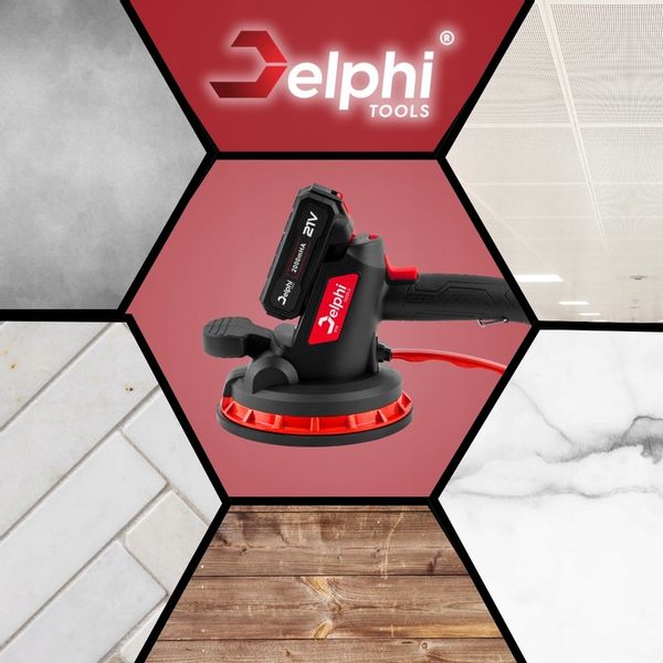 PRZYSSAWKA WIBRUJĄCA DO PŁYTEK WIBRATOR DO POZIOMOWANIA 2xAKU MOCNA 1000W zdjęcie 10